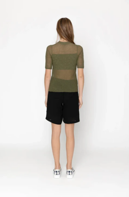 TWO BY TWO MALIK TOP - MOSS - 3013