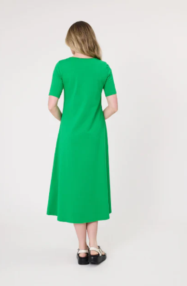 LEMON TREE DESIGN SOLE DRESS - GREEN - 219LTDSS25