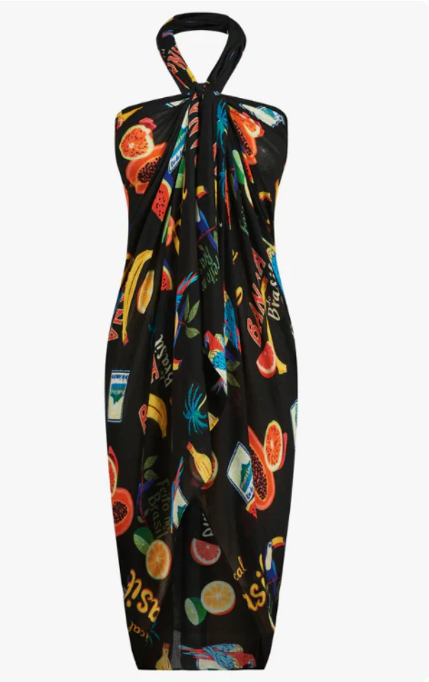 HAVEN CABANA SARONG - BRASIL BLACK - 7810902