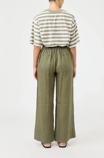EB & IVE STUDIO PANT - KHAKI - 2569111