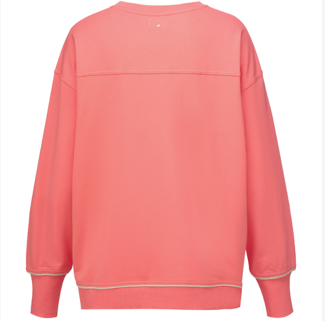 MOKE NZ SUZY SWEATER - SUNSET CORAL - SUZYSUNC