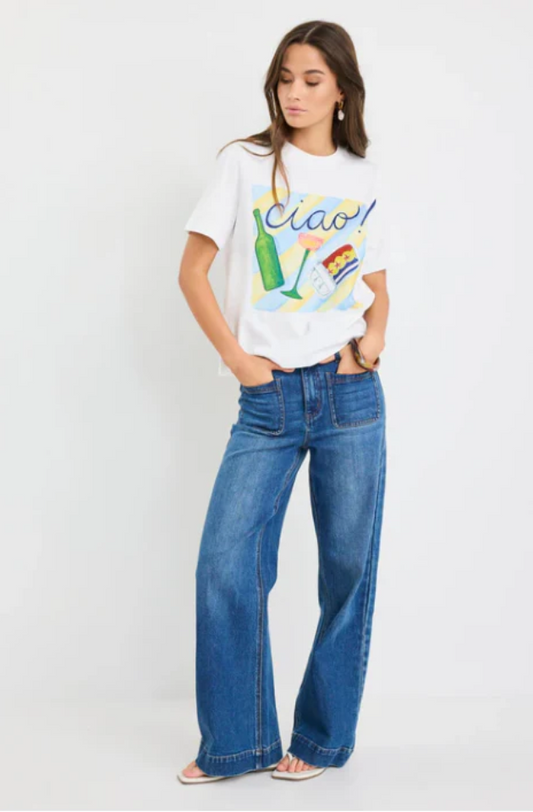 AMONG THE BRAVE - PARADISO PARADISE TEE - PARADISE PRINT