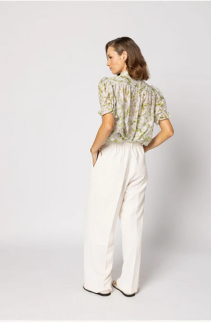 DRAMA THE LABEL RILEY BLOUSE - GARDEN MEADOW - 1236