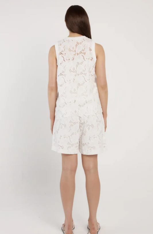 FATE + BECKER WORTH IT TOP - WHITE - 17576TWFA-WHT