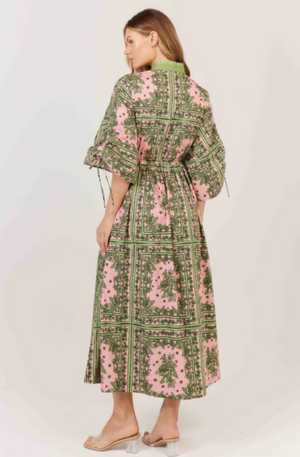FATE + BECKER DOMINICA DRESS - PAISLEY MULTI - 17608DWFA-