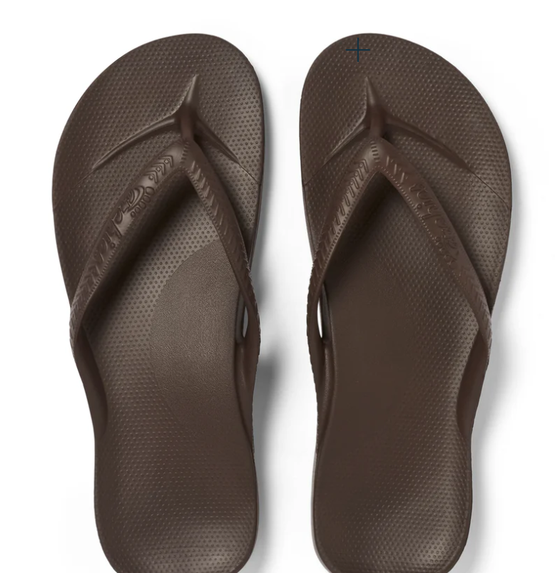 ARCHIES FOOTWEAR JANDALS - BROWN