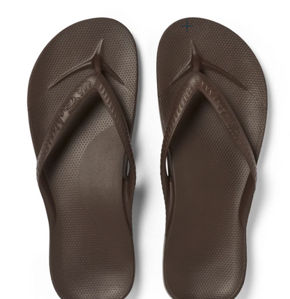 ARCHIES FOOTWEAR JANDALS - BROWN