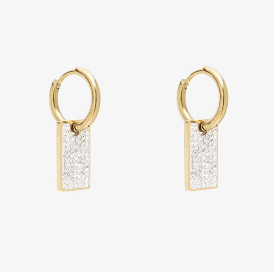 ANTLER FLORENCE EARRING - GOLD - ES26-FLE