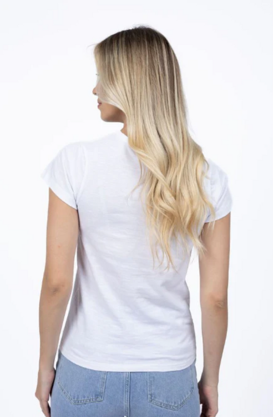 HUMIDITY LIFESTYLE BENE TEE - WHITE - HS25302