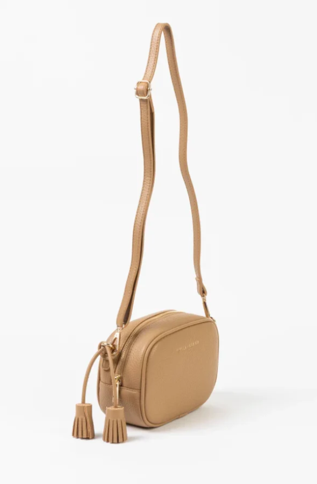 STELLA & GEMMA MACIE CAMERA BAG - TAN
