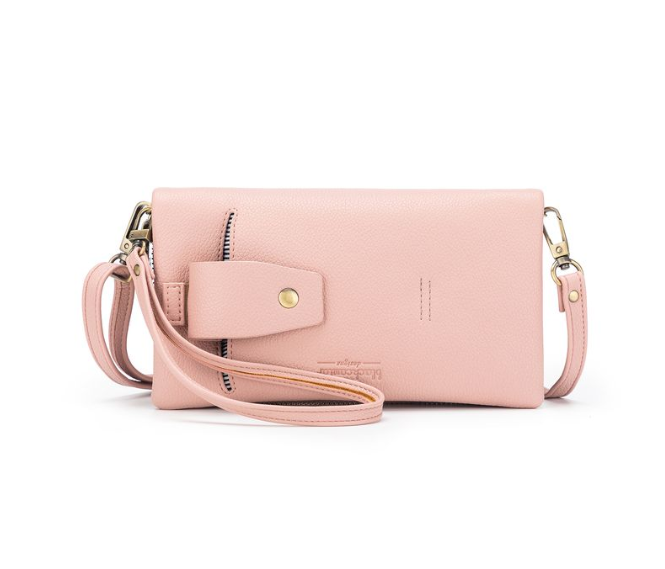 BLACK CAVIAR SKY CROSSBODY WALLET - PINK   COMING SOON / PRE-ORDER