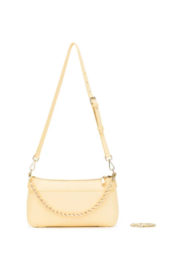 BLACK CAVIAR ELOISE CROSSBODY BAG - LEMON CHIFFON   COMING SOON / PRE-ORDER