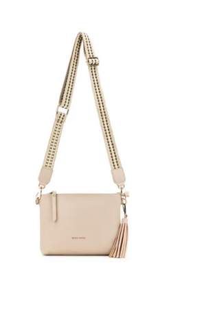 BLACK CAVIAR MAGGIE 3 COMPARTMENT CROSSBODY - OATMEAL   COMING SOON / PRE-ORDER