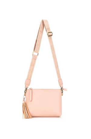 BLACK CAVIAR MAGGIE 3 COMPARTMENT CROSSBODY - PINK   COMING SOON / PRE-ORDER