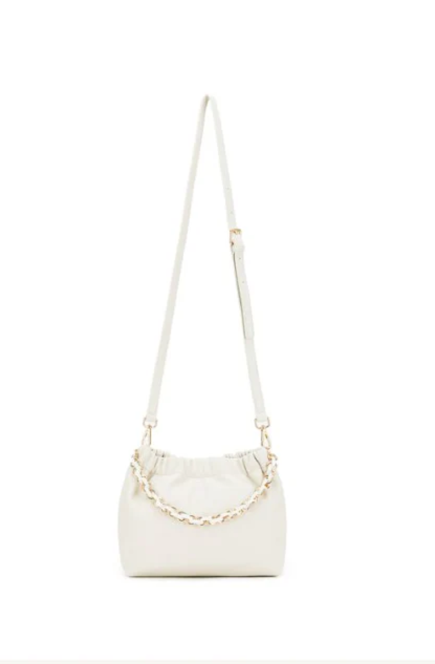 BLACK CAVIAR MACY HANDBAG - IVORY   COMING SOON / PRE-ORDER