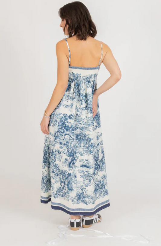 FEDERATION PICNIC DRESS - NAVY