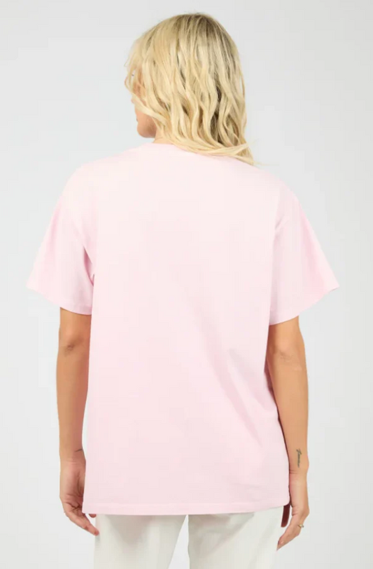 ALL ABOUT EVE PALERMO RELAXED TEE - LIGHT PINK