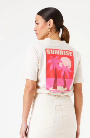 GARCIA SUNRISE TEE SHIRT - OFF WHITE