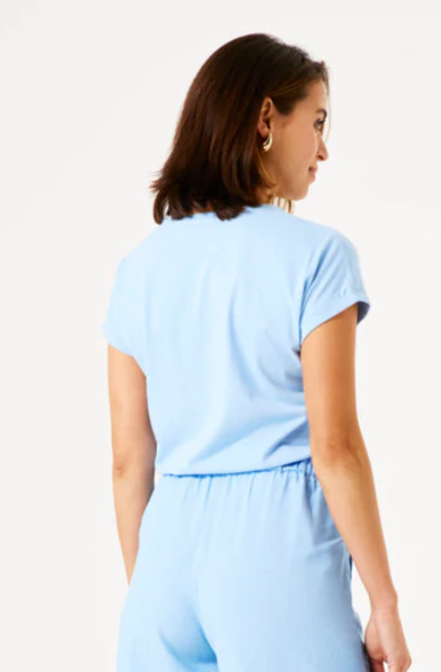 GARCIA DOLCE VITA TEE - BLUE WAVE