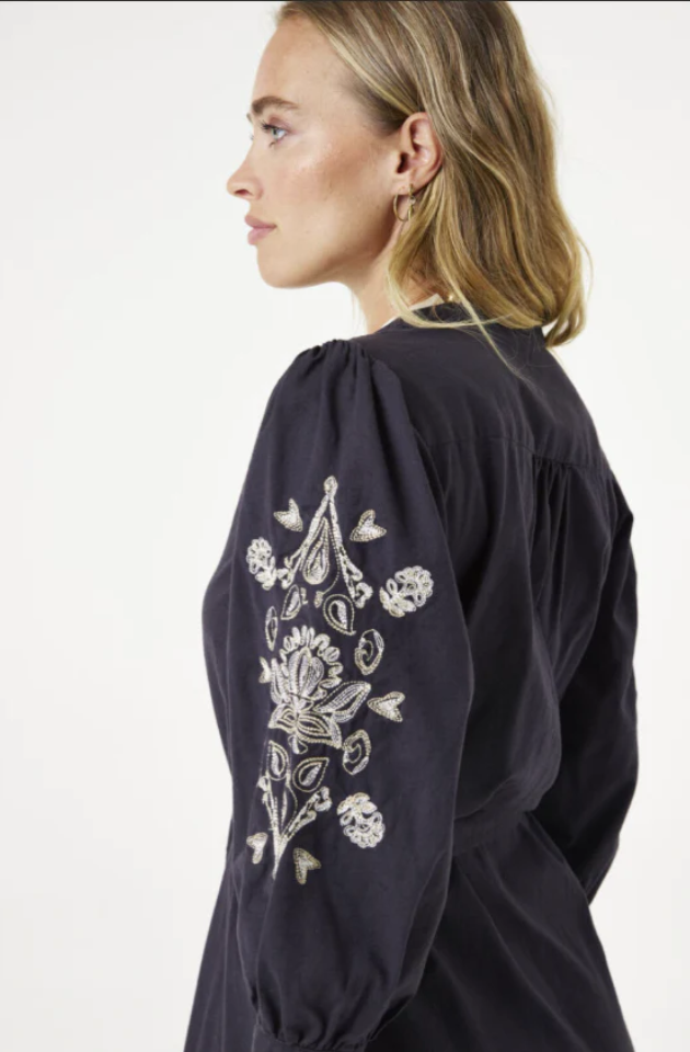 GARCIA BEAUTIFUL DRESS - ANTRACITE