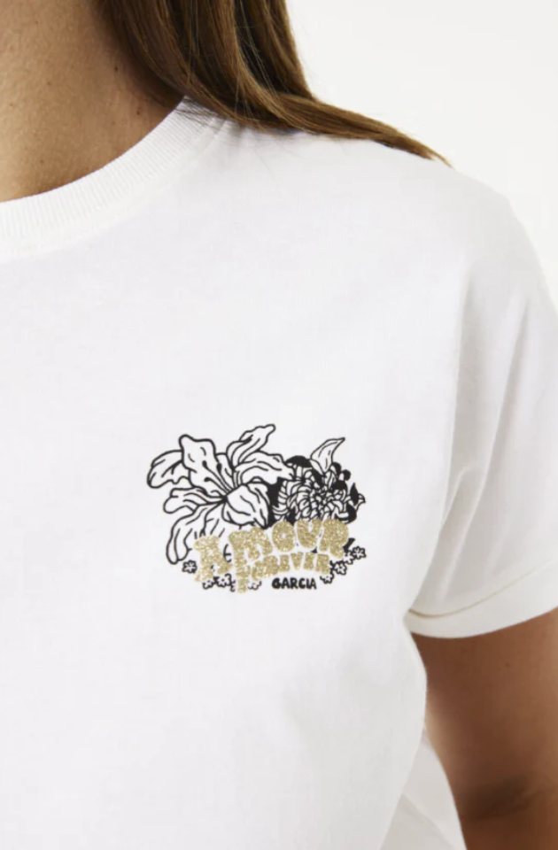 GARCIA TEE-SHIRT - OFF WHITE / WHITE