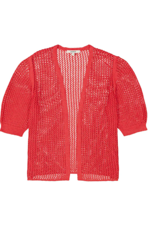 GARCIA CARDIGAN - RUBY RED