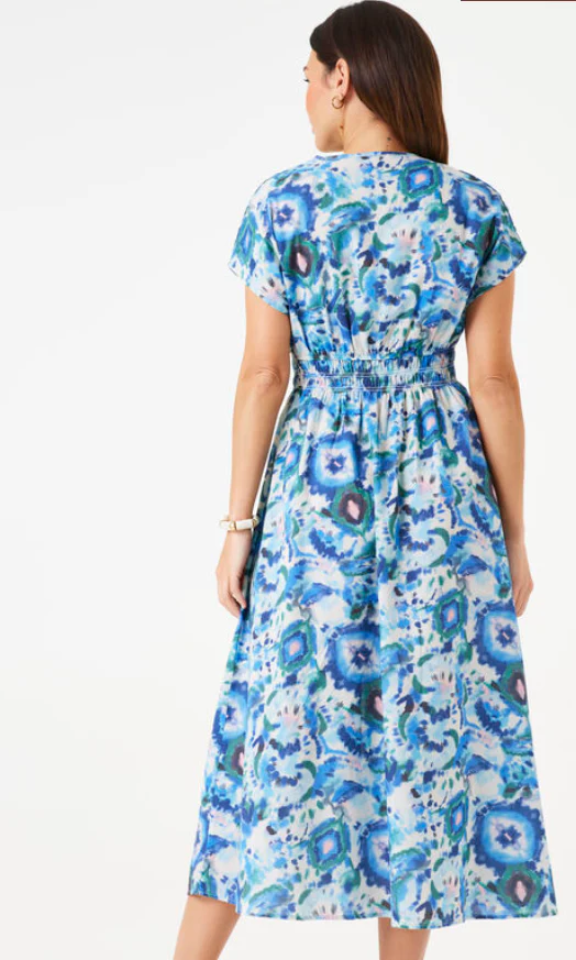 GARCIA BLUE DRESS - BLUE WAVE