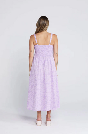 THING THING SWEET DAISY DRESS - VIOLET DAISY