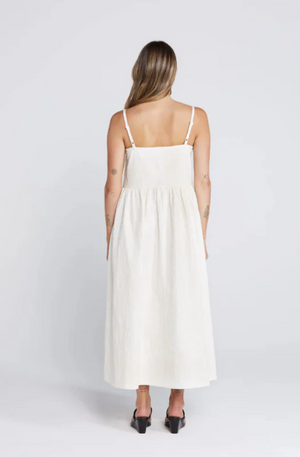 THING THING ZIGGLE DRESS - CREAMY DAISY