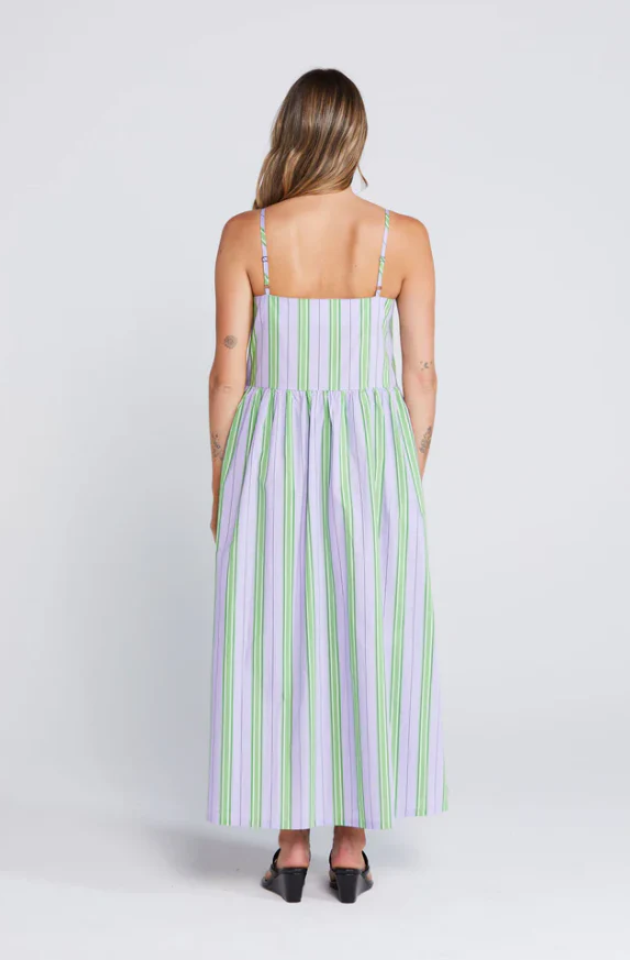 THING THING ZINNIA DRESS - ROYAL FERN