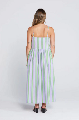 THING THING ZINNIA DRESS - ROYAL FERN