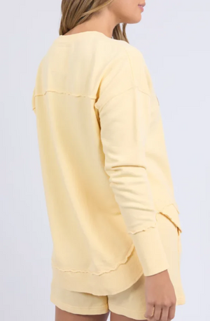 FOXWOOD SIMPLIFIED CREW - LEMON   COMING SOON / PRE-ORDER