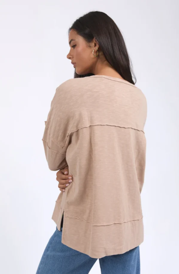 FOXWOOD JAYNE THROW ON TOP - OAT   COMING SOON / PRE-ORDER