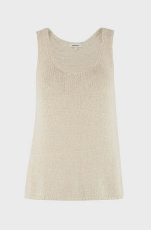 RE:UNION REEF KNIT TANK TOP - IVORY