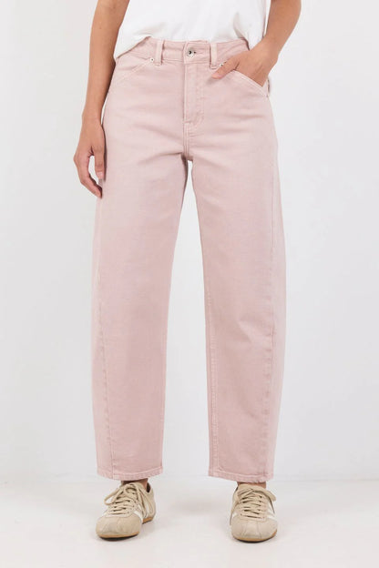 STORIES BE TOLD - IDOLISE BARREL JEAN - PALE PINK