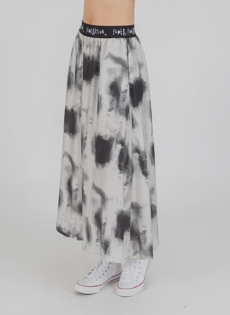 FEDERATION FLORENCE MAXI SKIRT - BLACK