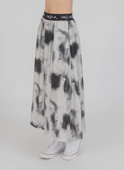 FEDERATION FLORENCE MAXI SKIRT - BLACK