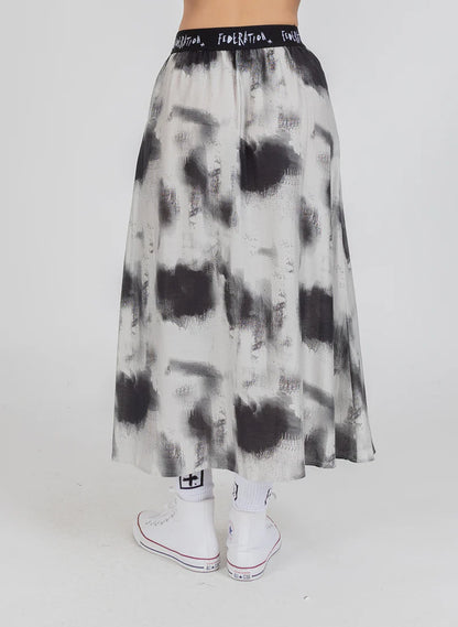 FEDERATION FLORENCE MAXI SKIRT - BLACK