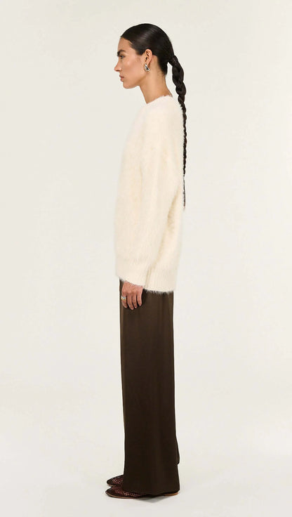 STAPLE THE LABEL NOA FLUFFY JUMPER - CREAM