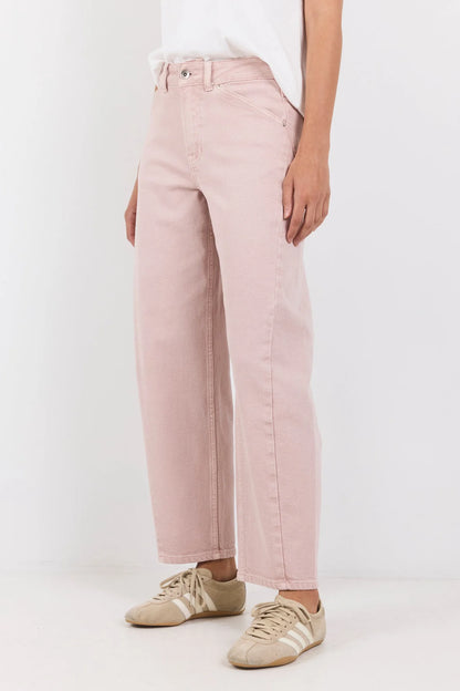 STORIES BE TOLD - IDOLISE BARREL JEAN - PALE PINK