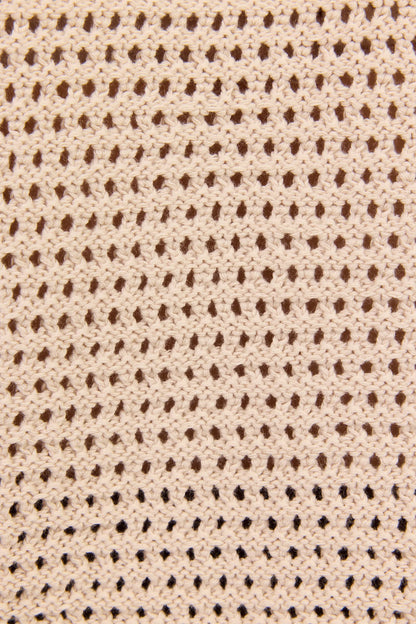 RE:UNION LABEL - SUNRISE KNIT TOP - STRING