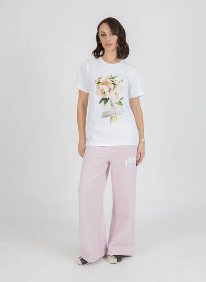 FEDERATION RUSH TEE - PEONY'S DUCTED- WHITE