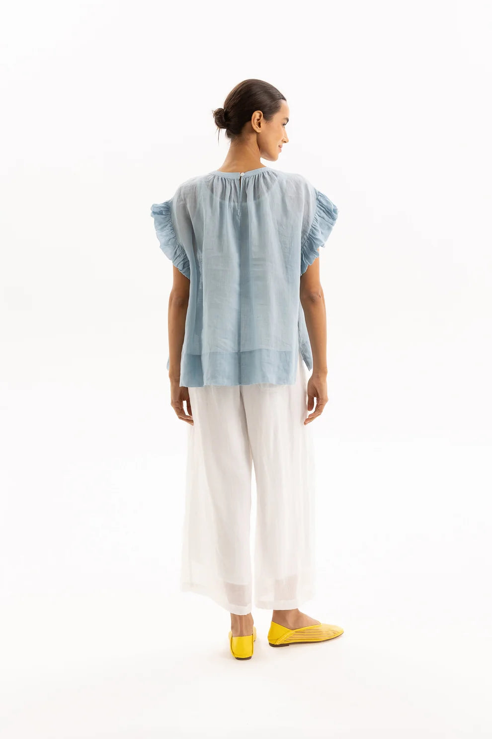 TWO BY TWO DELIA TOP - SKY