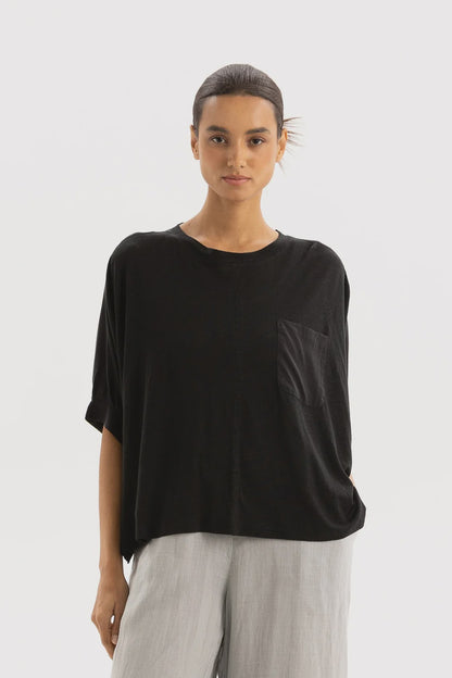 TWO BY TWO MARIS TOP - BLACK