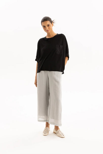 TWO BY TWO MARIS TOP - BLACK