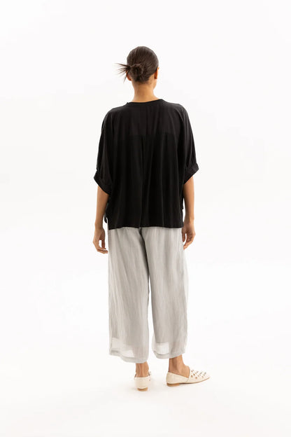 TWO BY TWO MARIS TOP - BLACK