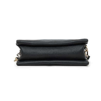 BLACK CAVIAR BAGS - EDIE CROSSBODY - BLACK