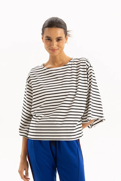 TWO BY TWO RA TOP - STRIPE