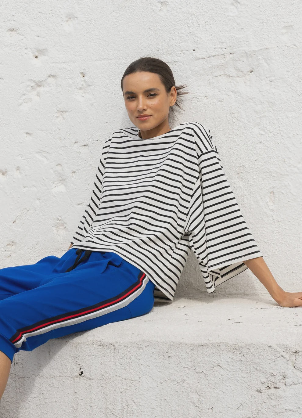 TWO BY TWO RA TOP - STRIPE