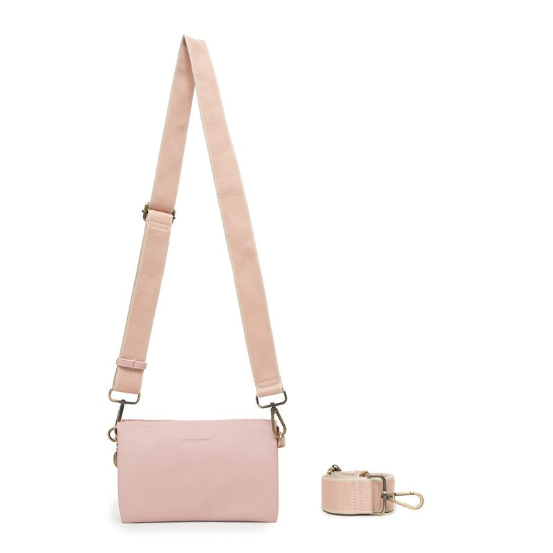 BLACK CAVIAR BAGS - EDIE CROSSBODY - PINK